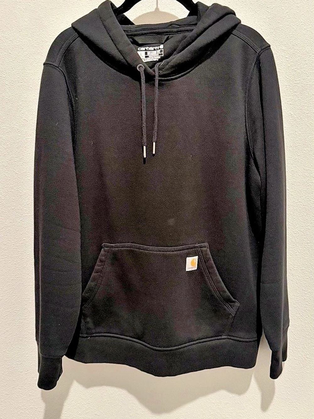 Carhartt Black Pullover Hoodie | Women’s Large
